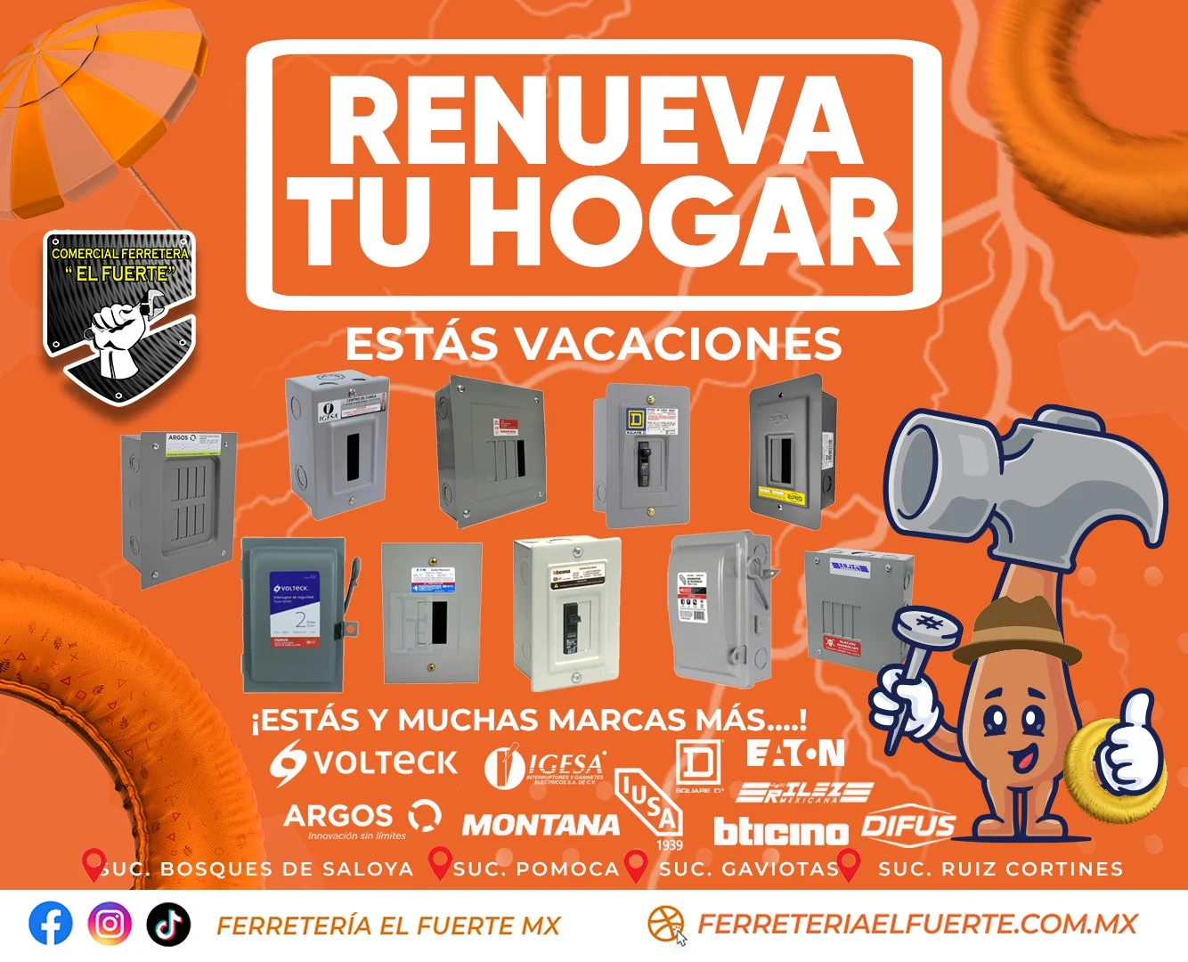 Lee más sobre el artículo ¡Renueva tu hogar estas vacaciones con nuestros centros de carga! 🔌🏡