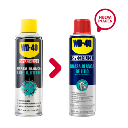 Wd-40 Specialist Grasa Blanca De Litio 8 oz